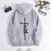 Men's Clothing sweatshirt faith fashion printed hooded back collar plus velvet sweatshirt_mkmklike.com
