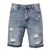 Men's Clothing Summer Sports Pants Washable Terry Casual Shorts Ripped Pants_mkmklike.com