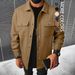 25 New Cross-Border European And American Lapel Loose Coat Casual Corduroy Workwear Jacket_mkmklike.com