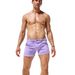 Men's Slim Fit Stretch Denim Shorts – Dark Violet, High Elasticity & Breathable (S-2xl) Unique Dark Violet_mkmklike.com