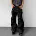 Vintage Button-Fly Denim Pants – Relaxed Wide-Leg & Distressed Washed (S-3XL)_mkmklike.com