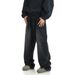 Men's American Vintage Washed Denim Jeans – Loose Wide Leg, Floor-Length Straight Fit, Retro Casual Pants For Spring & Autumn_mkmklike.com