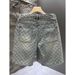 Men's Quick-Dry Ice Silk Shorts - Summer Casual Sports Shorts With Stylish Print, Beach Shorts For Men (Blue/Black, S-3xl)_mkmklike.com