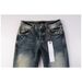 Unisex Tapered Jeans, Vintage Mud Horizontal Fade, Cleanfit Streetwear, Breathable For Summer_mkmklike.com