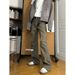 Men's Vintage Straight-Leg Jeans – Maillard Brown, Oversized Pockets, Clean Fit (S-XXL, Mid-Rise, Light Stretch)_mkmklike.com