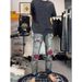 American High Street Patch Ripped Jeans For Men's Fashion Summer New Style, Distressed, Washed, Slim Fit, Versatile,_mkmklike.com