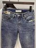 Men's Retro Straight Leg Jeans Trendy Brand Loose Fitting Casual Tapered Harem Pants Mid Waist Zipper Fly Blue Spring Autumn_mkmklike.com