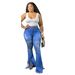 Women's Clothing Ripped Tassel Washed Jeans_mkmklike.com