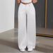 Women's Casual Straight Leg Wide Leg Solid Color Jeans Autumn Fashion Relaxed Everyday Wear Comfortable Feshion_mkmklike.com