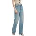 Narrow-fit Straight-leg High-end Jeans With Slightly Elastic, Non-deformable Fabric, Thick Fleece Composite For Warmth,_mkmklike.com