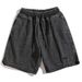 2025 American High Street Denim Shorts Men's Retro Loose Casual Versatile Straight Tube Thin Embroidered Five-point Pants_mkmklike.com