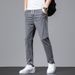 A Piece Of Explosive Tether Jeans, Men's Korean Version Of Trendy Fashion Casual Trousers, Elastic Loose Straight Men's Trousers_mkmklike.com