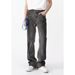 Men's Clothing | Spring New Arrivals Men's And Women's Gradient Color Flared Jeans Elastic Back Waist_mkmklike.com