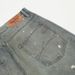 Street Style Vintage Ink Splash Painted Jeans For Men, Unique Design, Niche Vibe, Trendy Stained Wide-Leg Straight Pants_mkmklike.com