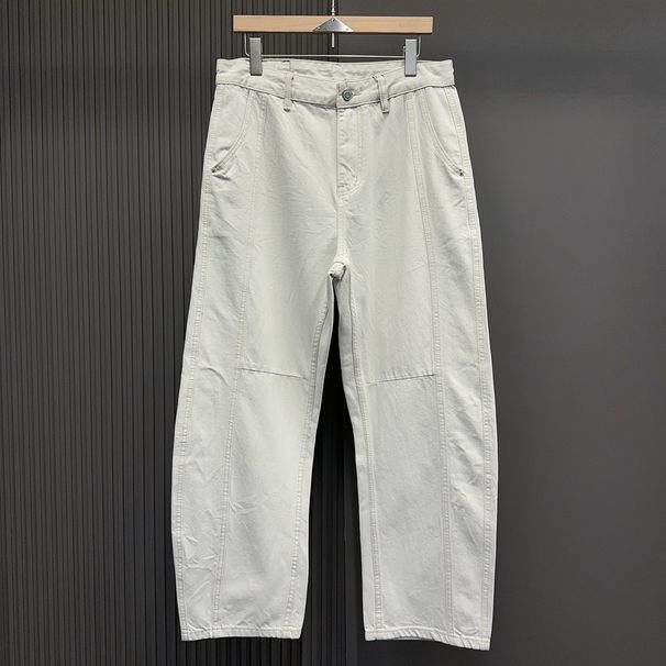 Men's Clothing Autumn/Winter Men's Jeans, Loose Fit, Trendy Brand, Wide Leg, Versatile, Flowing Cargo Cutaway Pants_mkmklike.com