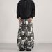 Unisex American Retro Bamboo Camouflage Jeans Curved Blade Loose Casual Wide Leg Pants Midweight Cotton For Teenagers And Young Men_mkmklike.com