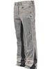 Men's Stretch Denim Cargo Pants - Straight Leg Vintage Workwear With Patchwork & Layered Design For Casual Street Style_mkmklike.com
