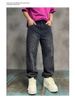 Men's Clothing Men's Style Straight Leg High Street Jeans All Over Jacquard Design Trendy And Cool Niche Denim Pants_mkmklike.com