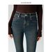 Vintage-Inspired High Waist Stretch Flared Jeans For Women - Retro Slim Fit With Bootcut Leg & Tummy Control (Regular & Long Length Options)_mkmklike.com