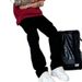 Nordmann European And American Style Black Basic Jeans Men High Street Cool Casual Versatile Slimming Flared Pants For Women_mkmklike.com