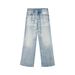 OTTB Vintage Washed Denim Jeans for Men Relaxed Fit Slimming Straight Leg Casual Retro Style Spring And Fall_mkmklike.com