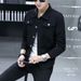 Loom 2025 Autumn Winter New Korean Style Denim Jacket Casual Trendy Slim Fit Coat Men's Top Clothing_mkmklike.com