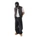 American Denim Blue Wide Curved Jeans For Men Deconstructing Straight Leg Loose Casual Long Pants Trendy Brand_mkmklike.com