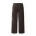 2025 New Men's Jeans Trendy Loose Flared Wide-Leg Casual Long Pants Draped Floor-Length Trousers_mkmklike.com