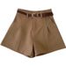 High Waist White Shorts For Women Spring Summer 2025 New Style Suit Wide Leg Pants Loose Versatile Fashion Casual_mkmklike.com