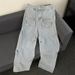 High Waist American Style Workwear Jeans Retro Wide Leg Pants Cleanfit Pleated Casual Straight Leg Trousers for Men_mkmklike.com