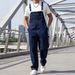 HME Men's American Retro Loose Straight Leg Overalls Versatile Jumpsuit for Cross BorderTEMU TIKTOK_mkmklike.com