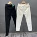 Men's White Pants Men's Trendy Youth Simple Casual Jeans Style Slim-Fitting Straight Elastic Trousers _mkmklike.com