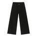 Men's Washed Loose Versatile Casual Straight Wide Leg Trousers_mkmklike.com