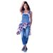 Women's Classic Loose Fitting Denim Overalls European And American Style_mkmklike.com