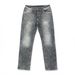 Men's Slim Fit Straight Leg Trousers Snowflake Pattern American Retro CleanFit High Street Style for Commuting_mkmklike.com