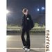 American Washed Micro Flared Jeans For Men's Summer Trend, Loose And Slimming Straight Leg , High Street Vibe Long_mkmklike.com