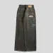 Men's Jeans Y2K Fashion Men Women Haruku Cross Graphic Rhinestone Baggy Trousers Goth Retro Blue Straight Pants_mkmklike.com