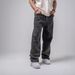 Men's Jeans Casual Loose Straight Pants Men's And Women's Couples Pants_mkmklike.com