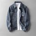 Men's Clothing New Spring And Summer Men's Denim Jacket Retro Handsome Korean Jacket Men's Casual Spring And Autumn Style Trendy Denim Jacket_mkmklike.com