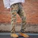 Men's Vintage Distressed Denim Jeans – Retro Washed High Street Straight Leg Pants With Ripped Details (S-XXXL) – Urban Streetwear Casual Trousers_mkmklike.com