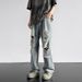 Men's Clothing Straight Wide Leg Pants Loose And Trendy Overalls_mkmklike.com