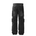 Multi-Pocket Cargo Men's Spray Painted Vintage Functional Tactical Pants American High Street Design Straight-Leg Denim_mkmklike.com