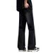 Spring/Summer New Men's American High Street Micro Horn Jeans Loose Water Washable Versatile Elastic Waist Rubber Pants_mkmklike.com
