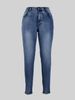 Mid Rise Stretch Jeans For Women – Vintage Washed Slim Fit Denim Pants (Breathable Cotton Polyester Blend, Summer Casual)_mkmklike.com