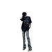 Nordmann National Trend American Style Vibe Ripped Jeans For Men With Unique Design, Loose Straight-Leg, Height-Enhancing,_mkmklike.com