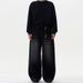 Vintage Bootcut Jeans For Men & Women – Relaxed Fit, Straight Leg, High Waist, Distressed Denim Pants With Multiple Pockets_mkmklike.com