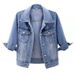 K Women's Denim Jacket With A High-end Feel, Slimming And Versatile Cardigan; Versatile Top_mkmklike.com