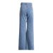 Women's Clothing Jeans Spring Ring Rhinestone Splicing Design Straight Trousers_mkmklike.com