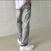 Men's High-Rise Vibe Style Ripped Zipper Jeans Hip Hop Distressed Simple Denim High Street Feel Summer_mkmklike.com