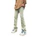 Nordmann American Retro Distressed Jeans For Men Loose Straight High Street Vibe Brand Tall Slimming Spring Autumn Casual Pants_mkmklike.com